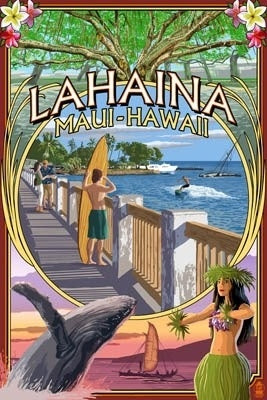 Hawaii - Maui - Lahaina Montage