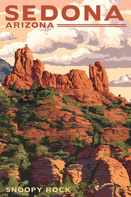 Arizona - Sedona - Snoopy Rock - 68486
