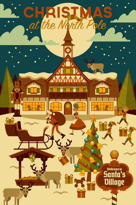 Christmas at the North Pole - Geometric
