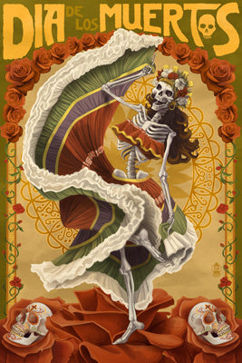 Day of the Dead - Skeleton Dancing