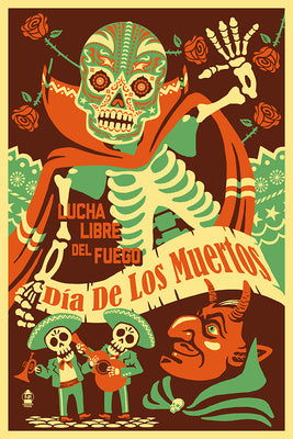 Day of the Dead - Lucha Libre del Fuego