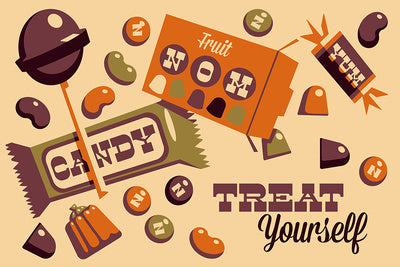 Retro Halloween - Halloween Candy