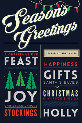 Seasons Greetings (Black)