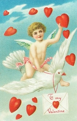 Valentine - Angel on Dove